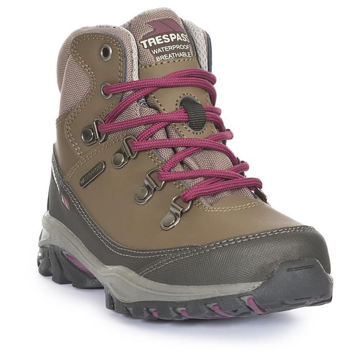 TREPASS Chaussures de randonnée Glebe II - Enfant mixte - Marron