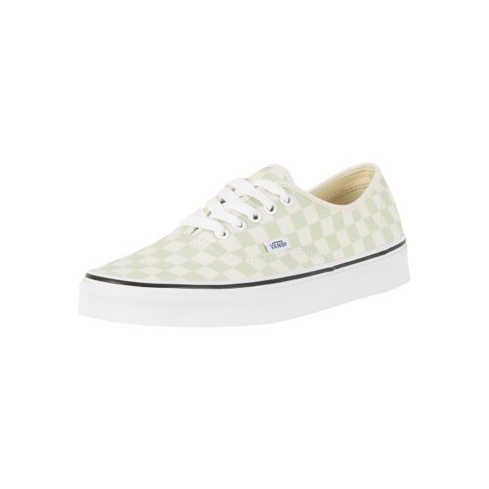 vans damier vert