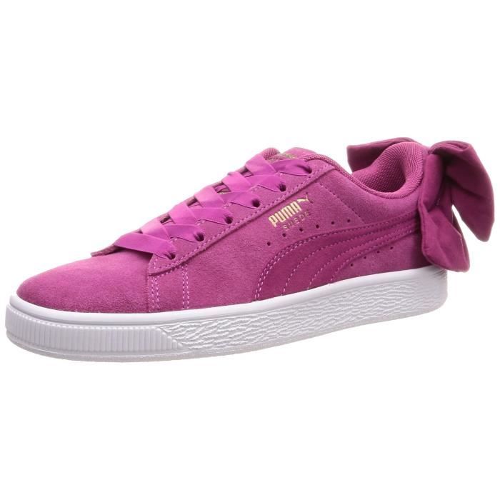 puma blanche femme avec noeud puma blanche femme avec noeud