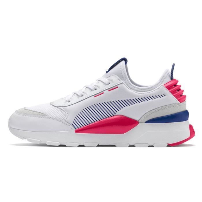 Puma rs best sale 0 blanc rouge