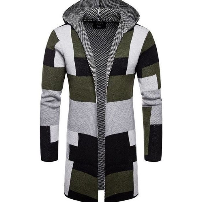 Long hot sale pull homme