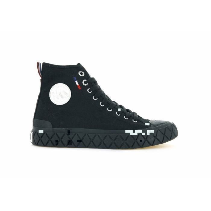 Palladium Sneakers Palladium Ace Canvas Mid - noir - 43 - Homme - Lacets - Canvas