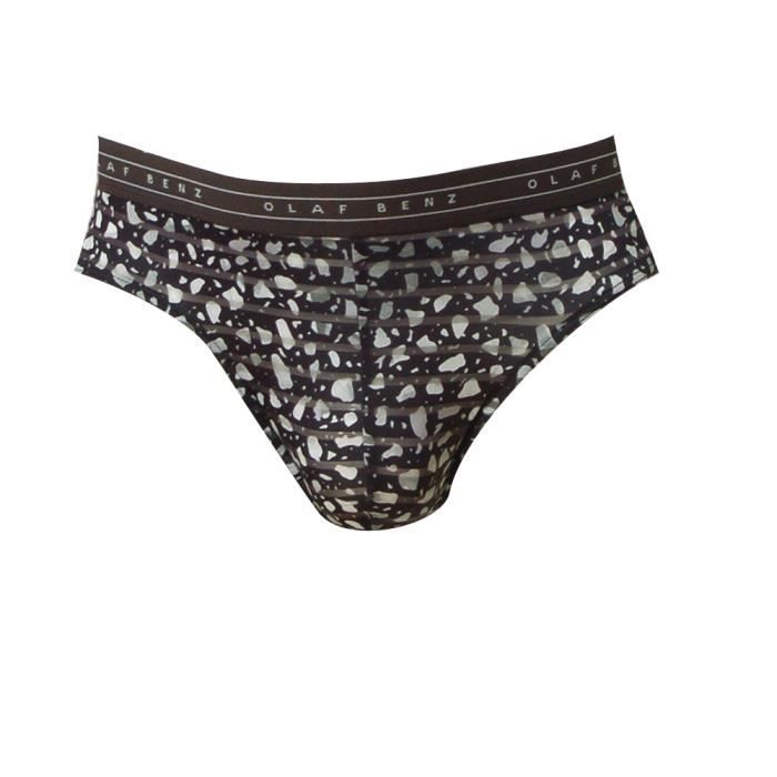 Slip homme OLAF BENZ OBW97 Noir Cdiscount PrêtàPorter