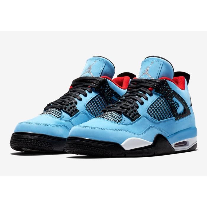 Jordan retro 4 bleu store