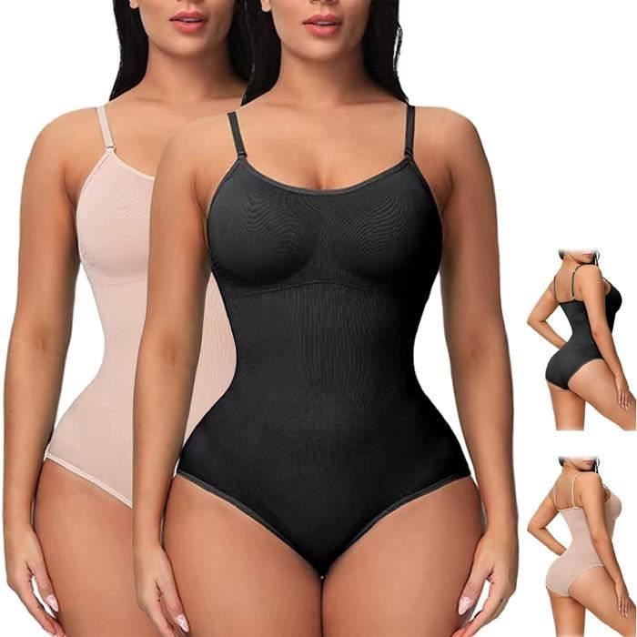 Femme Collant Gainant Minceur Shapewear Gaine ControLe Du Ventre Plat Collant Invisible Amincissante Bodysuit Collant Corps Shaper Beige Cdiscount Pret a Porter