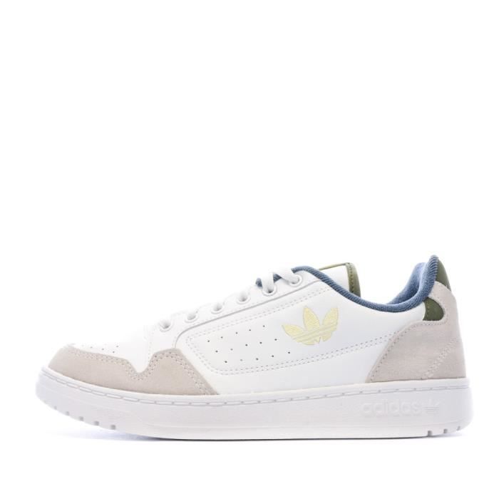 Adidas blanche deals et beige
