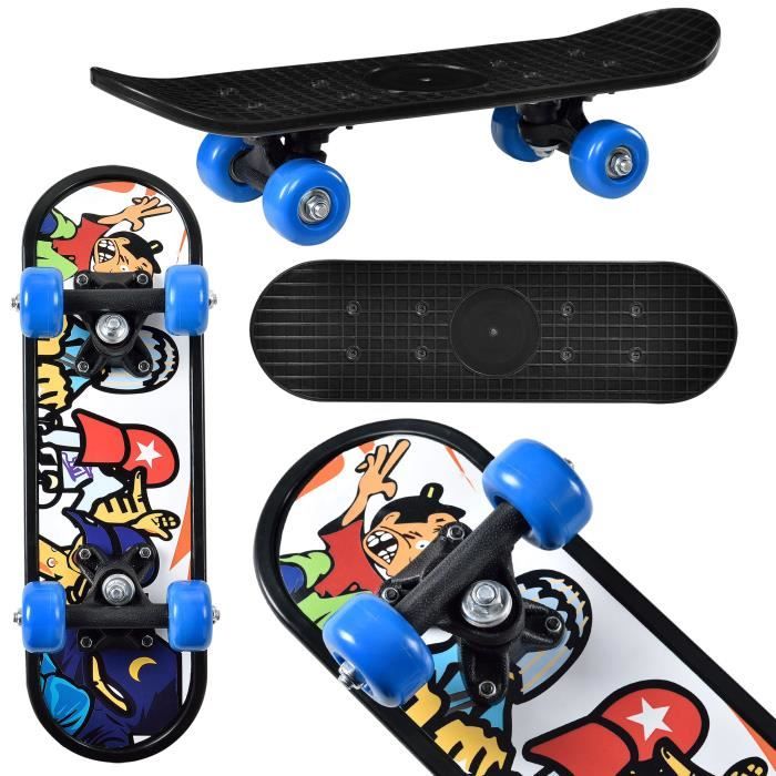 Pro.tec skateboard mini (44 x 13 x 10 cm)(ABEC 7 roulement à billes