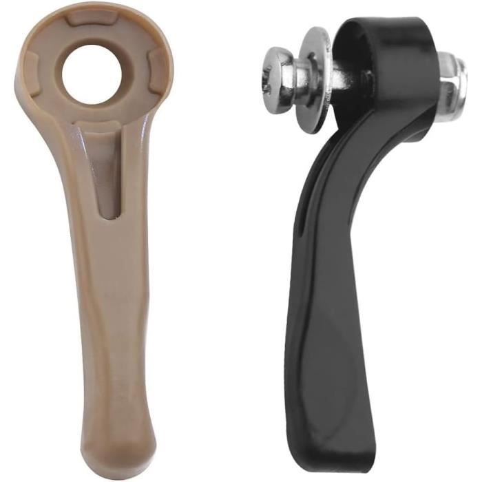 Lot de 2 Boutons de Contrôle de Cuisinière à Gaz en Alliage de Zinc 6mm