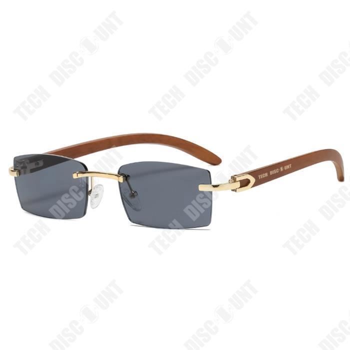 Lunettes de soleil TD® Sans cadre UV400 Style carré