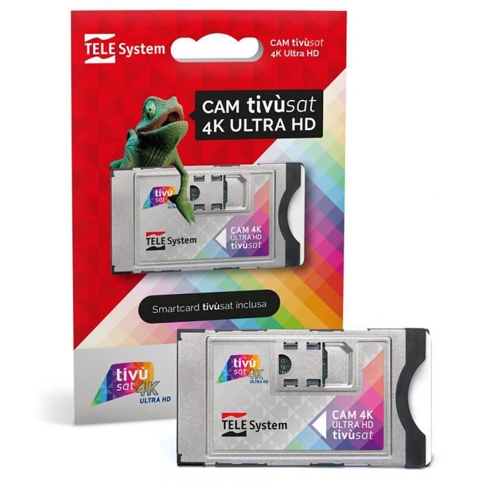 Tele System Cam Tivùsat 4k Ultra Hd Módulo De Acceso Condicional (cam Tele System Cam Tivùsat 4k Ultra Hd Módulo De Acceso Condicional (cam