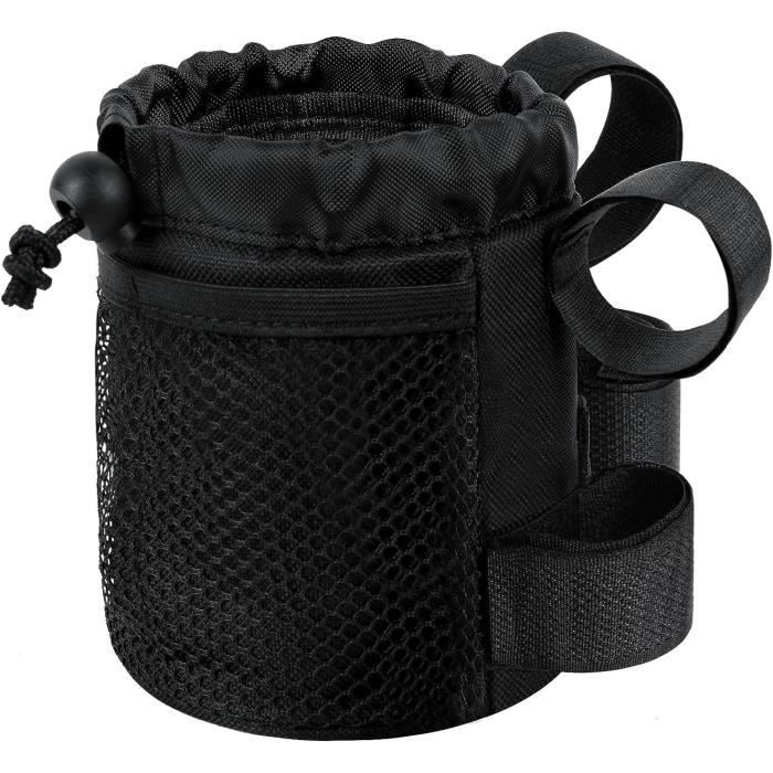 Lot De 2 Porte-bidons Pour Vélo RUNSEAWAY - Noir - Universel Pour VTT/route - En Polycarbonate Léger