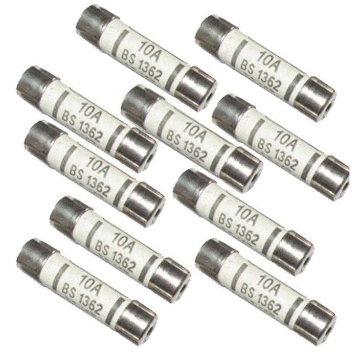 Lot De 10 Fusibles LT 215 En Céramique Pour Fièvre