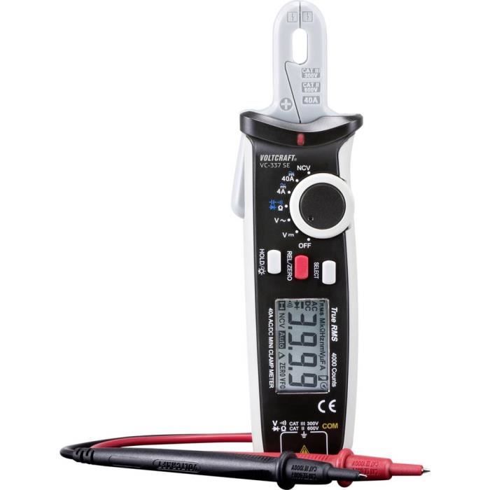 Voltcraft VC-22 Multimètre étalonné CAT III 600 V 4000 • Prix