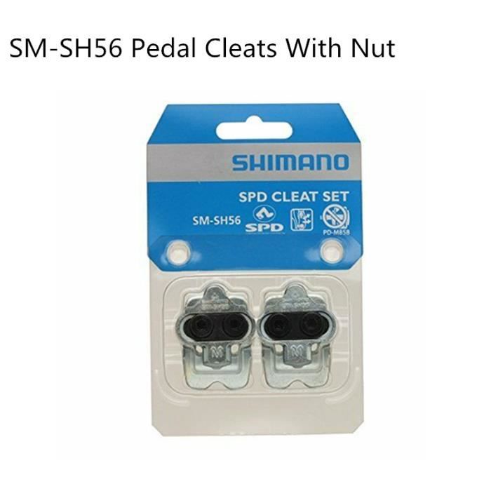 Cales Pour Pédales De Vélo - Compatibles Look Delta - Antidérapantes - Lot De 2 - Rouge