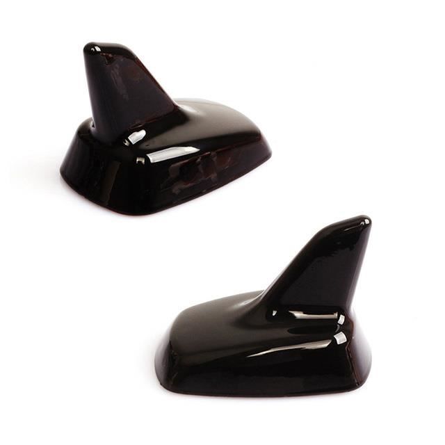Antenne Aileron Requin Voiture ABS Noir - Décoration Toit A3 2016-2018, Style Sportif