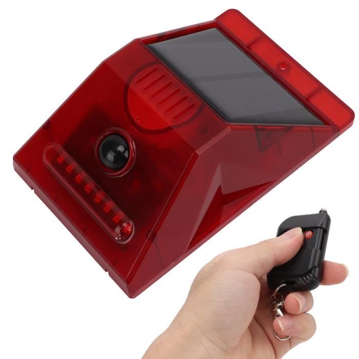 2 Alarmes Solaires Simulées Pour Voiture - Clignotantes, Anti-vol, Recharge Solaire Ou USB - 8