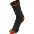 Chaussettes HUMMEL Elite Indoor Sock Low - Noir et Rouge-1