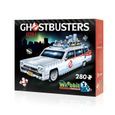 Puzzle 3D Ghostbusters ECTO-1 - WREBBIT - 280 pièces - Véhicules et engins-1