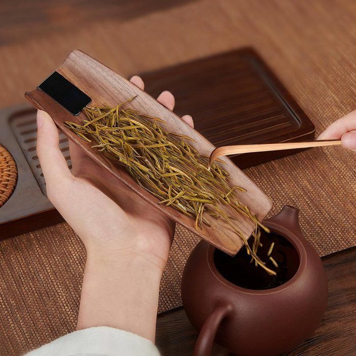 Cuillère à Matcha En Bambou - 2 Pièces De 18cm - Accessoire Traditionnel Pour Thé Japonais