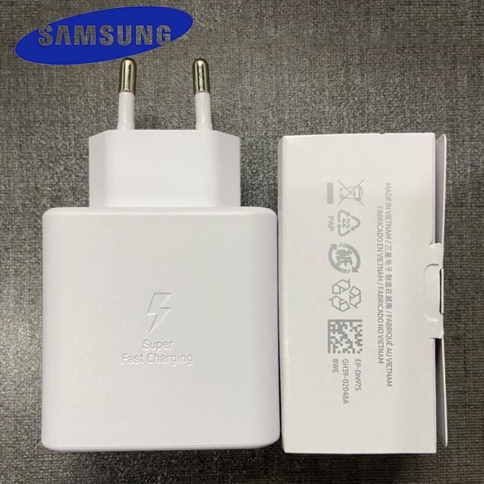 Chargeur Super rapide EP TA845, 45W, pour Samsung GALAXY Note 10 Plus 10 +  5G Note 10 Plus S20 Ultra S Adapter and Cable -HJ5606 - Cdiscount Téléphonie