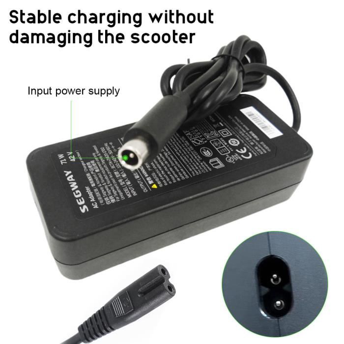 Accessoires Energie - Chargeur 54.6V 2A pour Trottinette Xiaomi 4 Pro