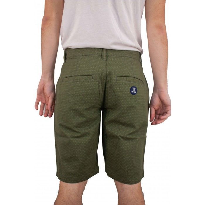 TORRENTE COUTURE Bermuda Homme Giuliano - Uni Avec Bande Satinée - 100% Coton - Style Chic Estival