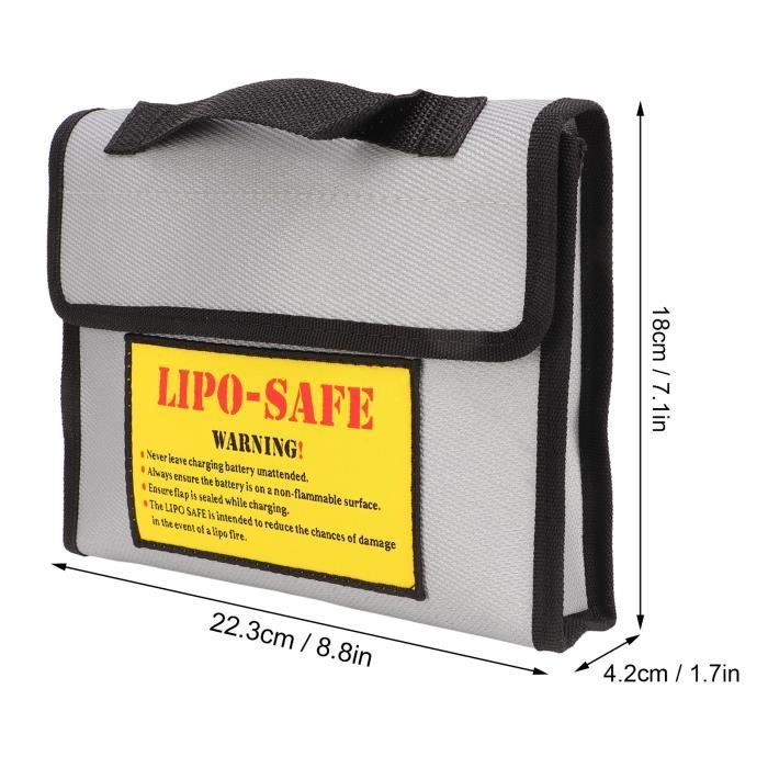 Sac sécurité pour batteries LIPO-SAFE