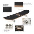 Skateboard Longboard - Atlantic Rift - Roues ABEC 9 - Orange-2