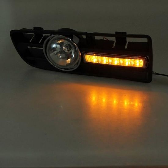 2 x LED Phares Antibrouillard Projecteur Grille pare-chocs voiture pr 97-06  VW GOLF 4 MK4 IV - Cdiscount Auto