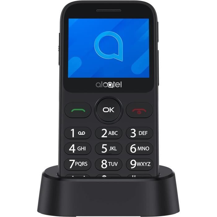 Téléphone Alcatel 2020X-3BALWE11 Metallic Silver 2,4 Pouces 4G Wi-Fi ...