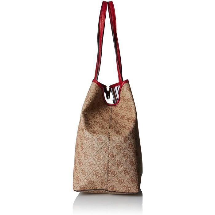 Sac guess marron et rouge outlet