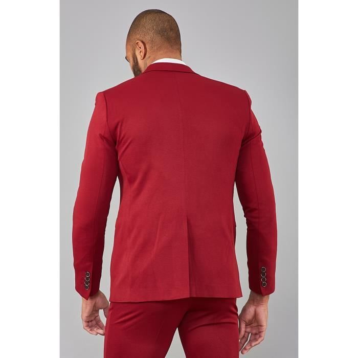 Veste de costume discount bordeaux