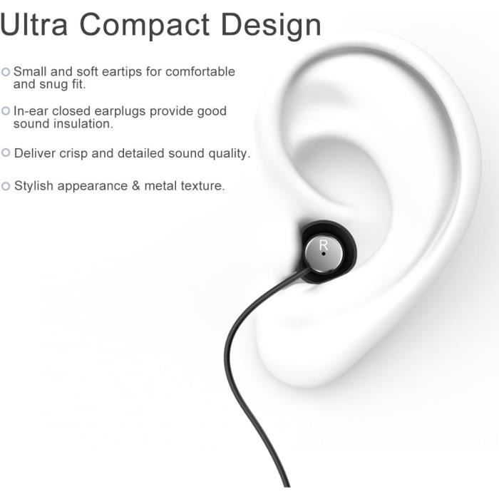 Écouteurs Bouchons D