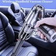 Wireless Handheld Car Vacuum Cleaner Strong Suction 3 in 1, 120W-12000Pa, Wet & Dry Mini Vacuum Cleaner, Multifunctional [203]-3