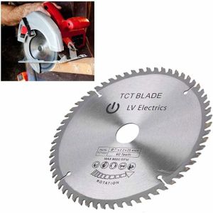 Lame De Scie Circulaire 180mm X 20mm - 60 Dents TCT Inclinées - Pour Bois Tendre/dur, Panneaux - Max 8500 Tr/min - Épaisseur 1,6mm