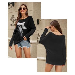 Pull paillettes Cdiscount