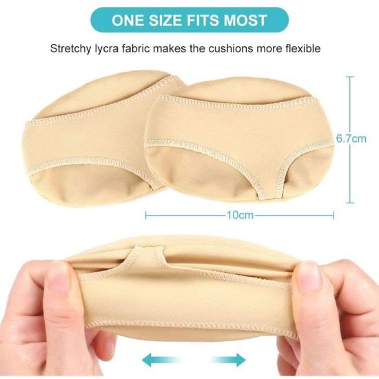 Happyyami 5 paires de coussinets de talon protecteurs auto-adh/ésifs pour le soin des pieds adh/èrent /à la semelle int/érieure du talon autocollants pour hommes