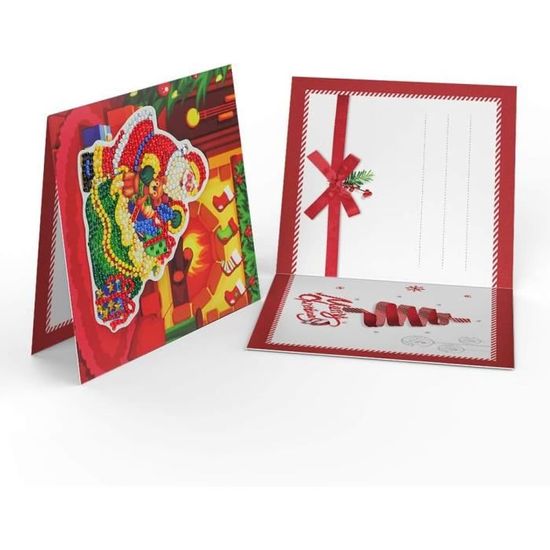 Tableau-Toile - Non Spécifié - 3PCS - Peinture Diamant 5D - Carte Postale De Vœux - Décoratif