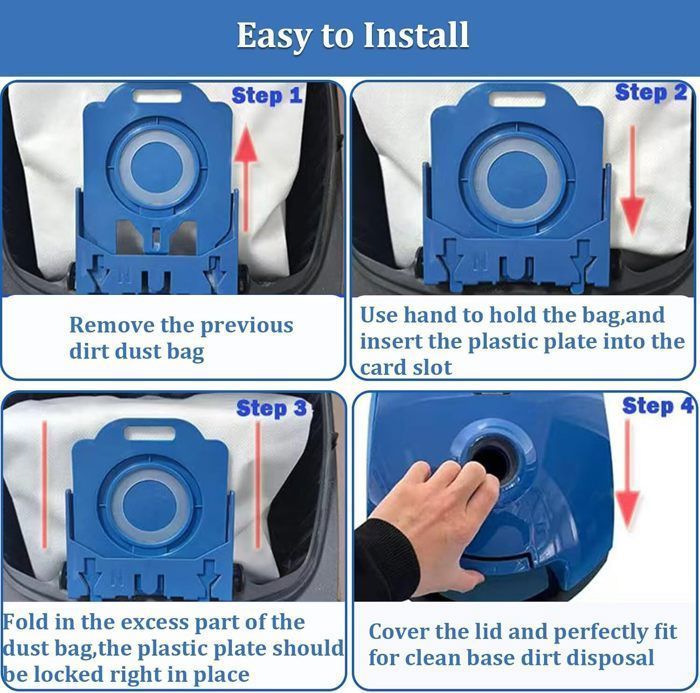 Sacs pour Aspirateur Miele GN S8340 S8360 Complete C3 Complete C2