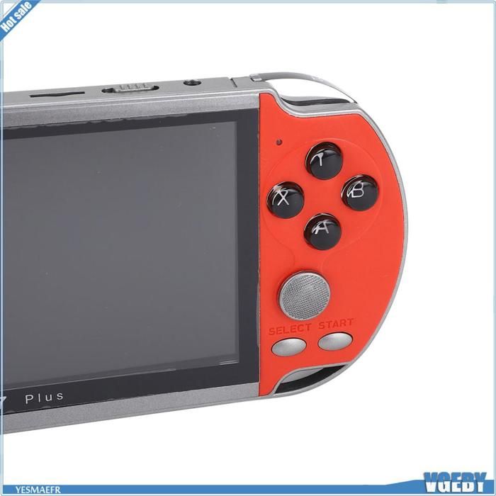 ASHATA Console de Jeu Vidéo Rétro Portable avec écran IPS Prenant en Charge Un Contrôleur Externe pour Les Amateurs de Jeux en Déplacement (Gray