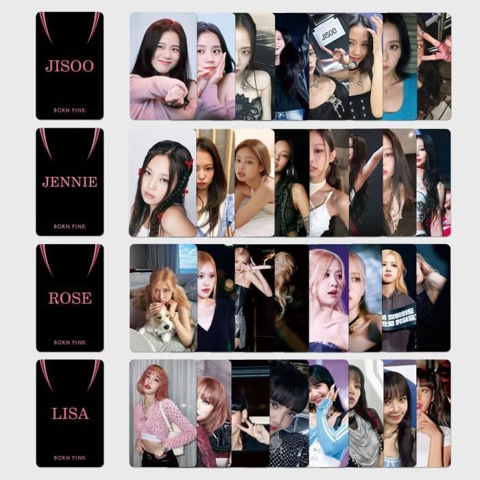 Kpop – cartes Photo BPINK, 55 pièces/ensemble, nouvel Album Born Pink,  chanson à succès avec la