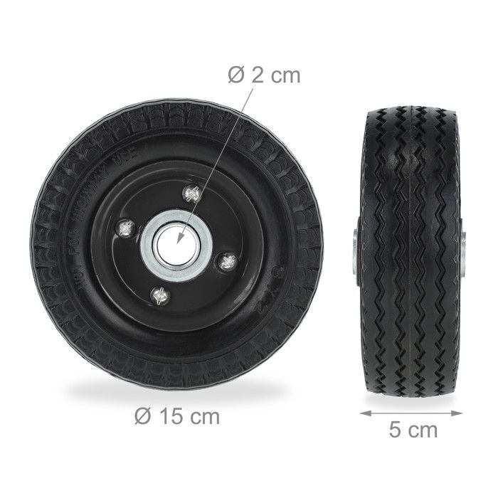 Roues De Trottinette 100mm - 2 Pièces, En PU Et Aluminium, Pour Remplacement, Freestyle, Débutants Et Pros - 2