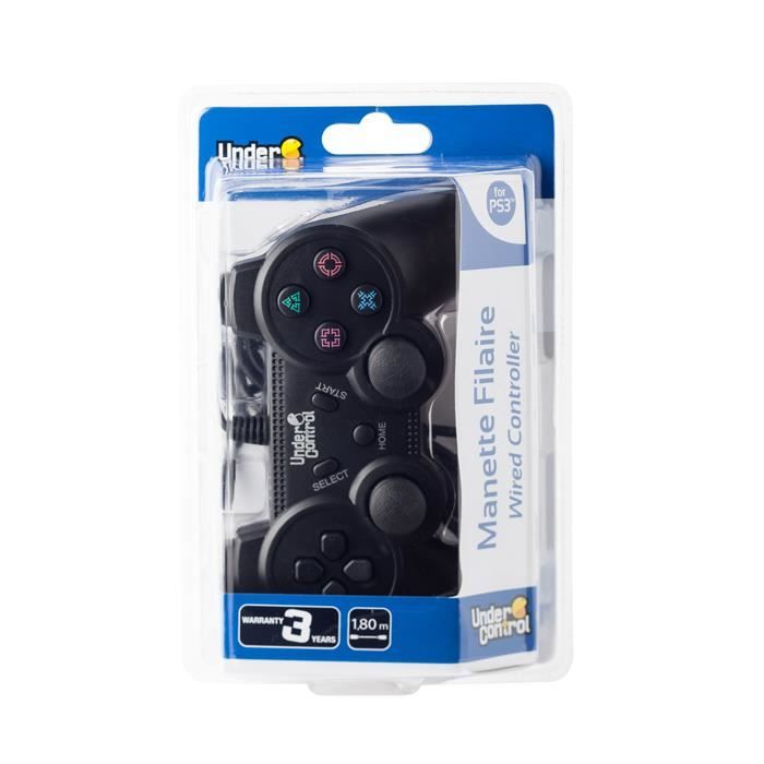 Volant PlayStation 3 PS3 Under Control - Neuf, Emballage D'origine, Pour Course Sur PS3