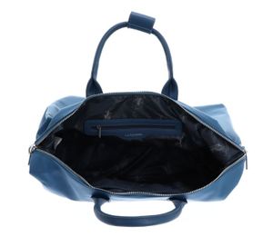 Sac De Week-end Femme Jadyn Luna 37L - Grand Sac De Sport Et Voyage En Simili Cuir Vegan, Noir