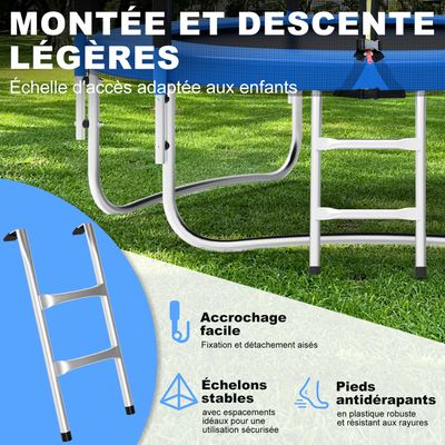 Test trampoline d'extérieur ZIPRO JumpPro : sécurité et montage facile