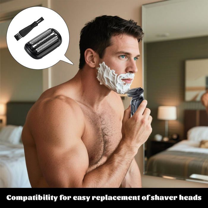 Tête De Rasoir De Rechange Pour Braun Série 6 Et 5 (modèles 2020+) - Marque Vhbw - Neuf
