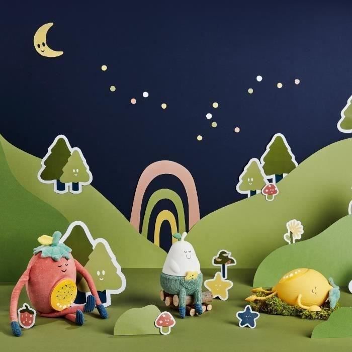 Veilleuse Bébé Badabulle Nuage Musicale - 15 Berceuses, 6 Couleurs, Accroche Partout