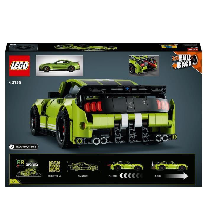 Modèle de voiture Course Alliage Miniature 1:24 Ford Mustang GT Collection  Jouets Décoration- Cadeau Noël pour homme enfant