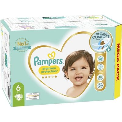 Pampers Couches Premium Protection taille 6 Extra Large - Achat/Vente  PAMPERS 6430846