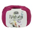Fil à tricoter DMC Natura 100% coton couleur Cerise N62 - Marque DMC-0